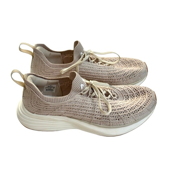 APL Men's 9 TechLoom Zipline Athleitic Running Sneaker Beige Training Casual - Picture 6 of 12